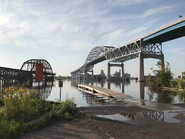 Duluth Harbor bridges